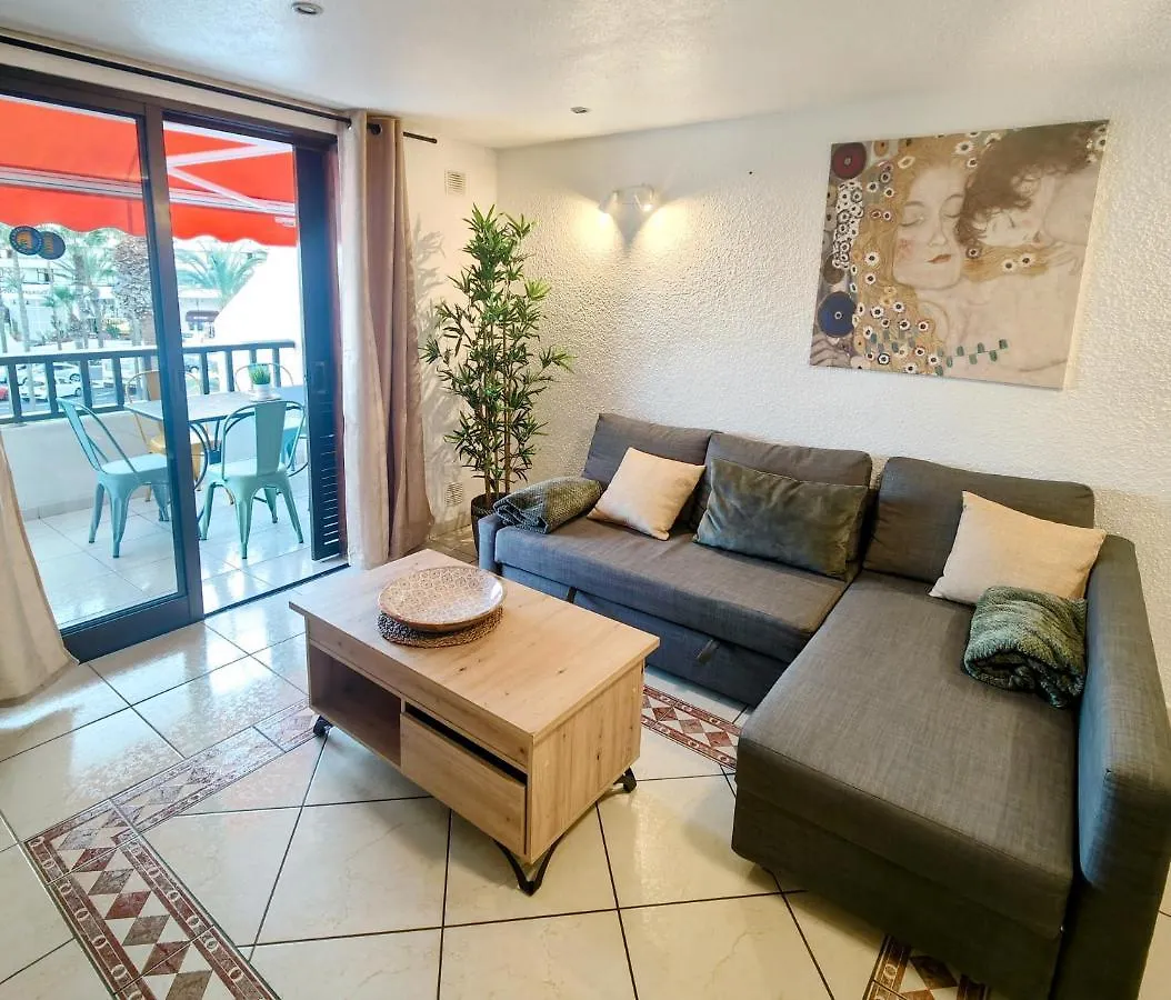 美洲海滩Duplex Agnes Parque Santiago I公寓 美洲海滩